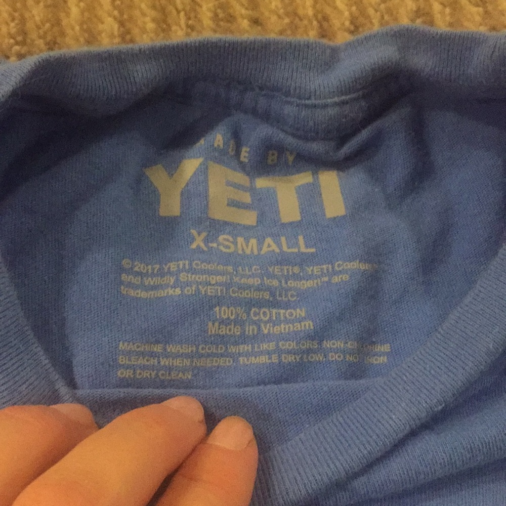 Blue YETI tee - Picture 2 of 2